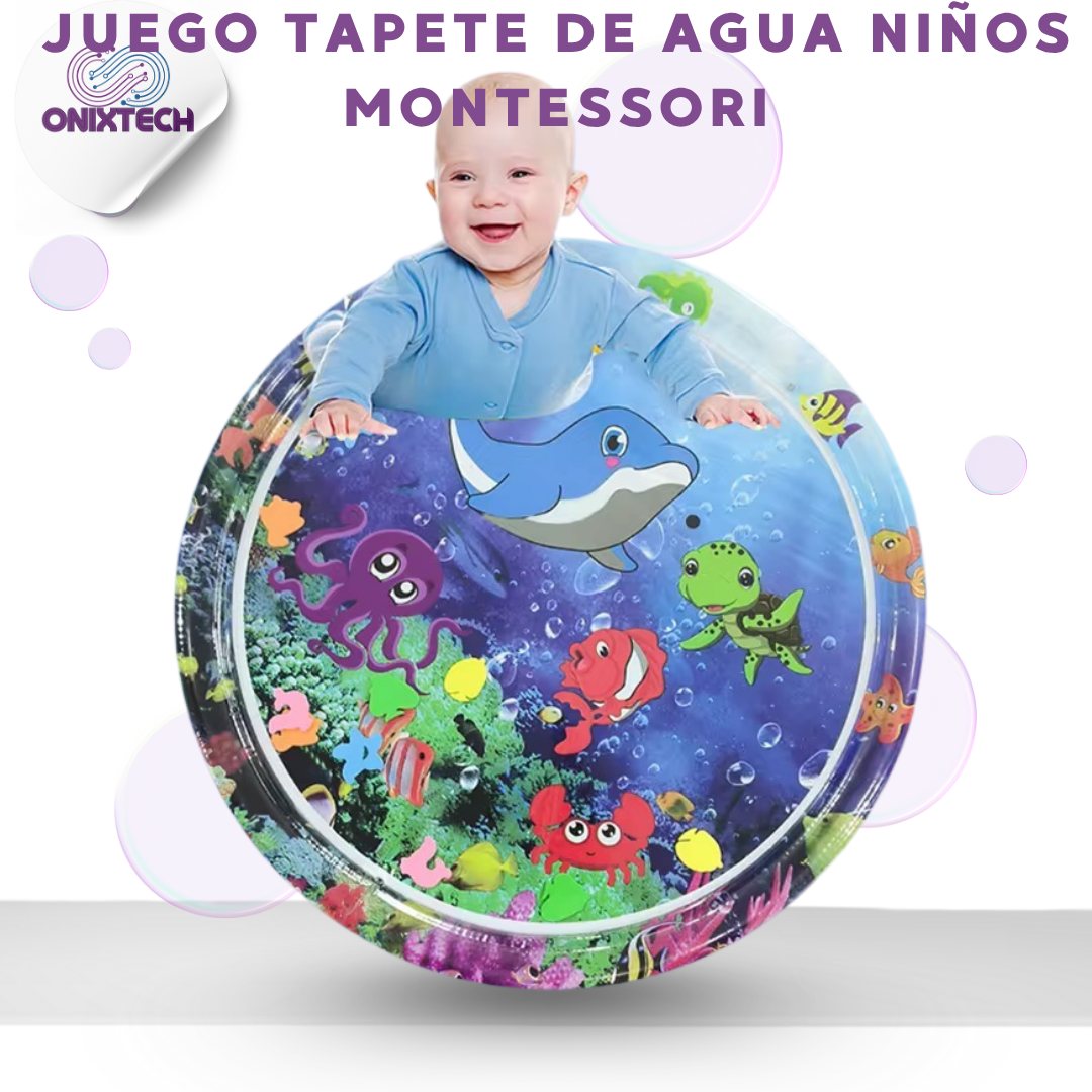 JUEGO TAPETE DE AGUA NIÑOS MONTESSORI